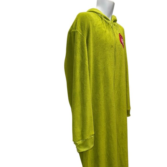 Dr Seuss The Grinch Unionsuit Pajamas PJs Mens L XL Halloween Christmas Costume - Picture 3 of 10